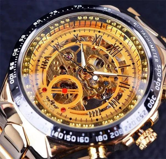 Hollow Automatic Mechanical Watch - MANDOTOS