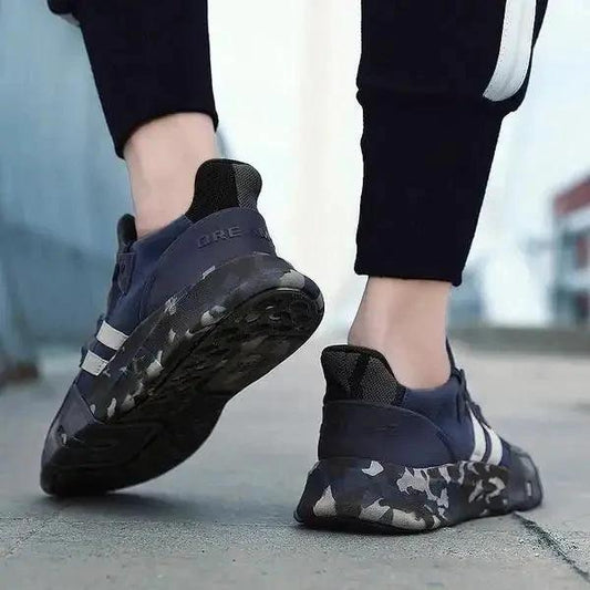 MANDOTOS Breathable Outdoor Jogging Shoes Lightweight Running Sneakers With Ventilated Mesh Design And Durable Sole - MANDOTOS