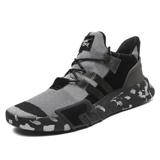 MANDOTOS Breathable Outdoor Jogging Shoes Lightweight Running Sneakers With Ventilated Mesh Design And Durable Sole - MANDOTOS