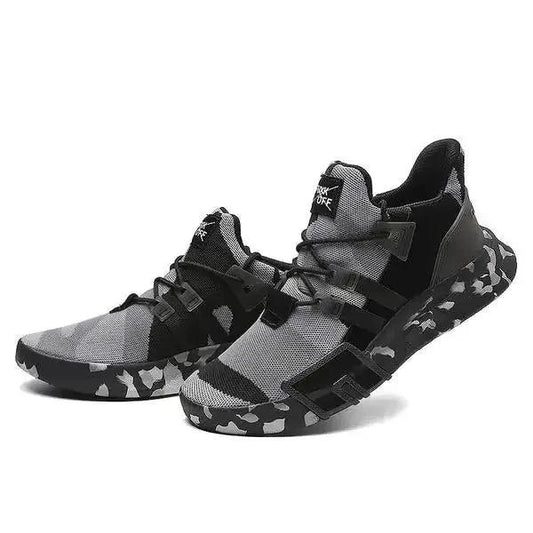 MANDOTOS Breathable Outdoor Jogging Shoes Lightweight Running Sneakers With Ventilated Mesh Design And Durable Sole - MANDOTOS