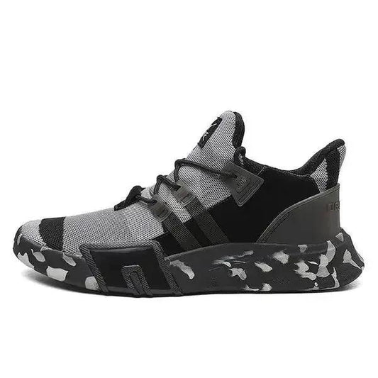 MANDOTOS Breathable Outdoor Jogging Shoes Lightweight Running Sneakers With Ventilated Mesh Design And Durable Sole - MANDOTOS