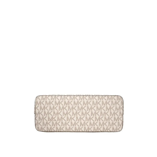 "Michael Kors Ole Jet Set Travel Medium Pvc Printed Women'S Single Shoulder Crossbody Shell Bag - MANDOTOS"