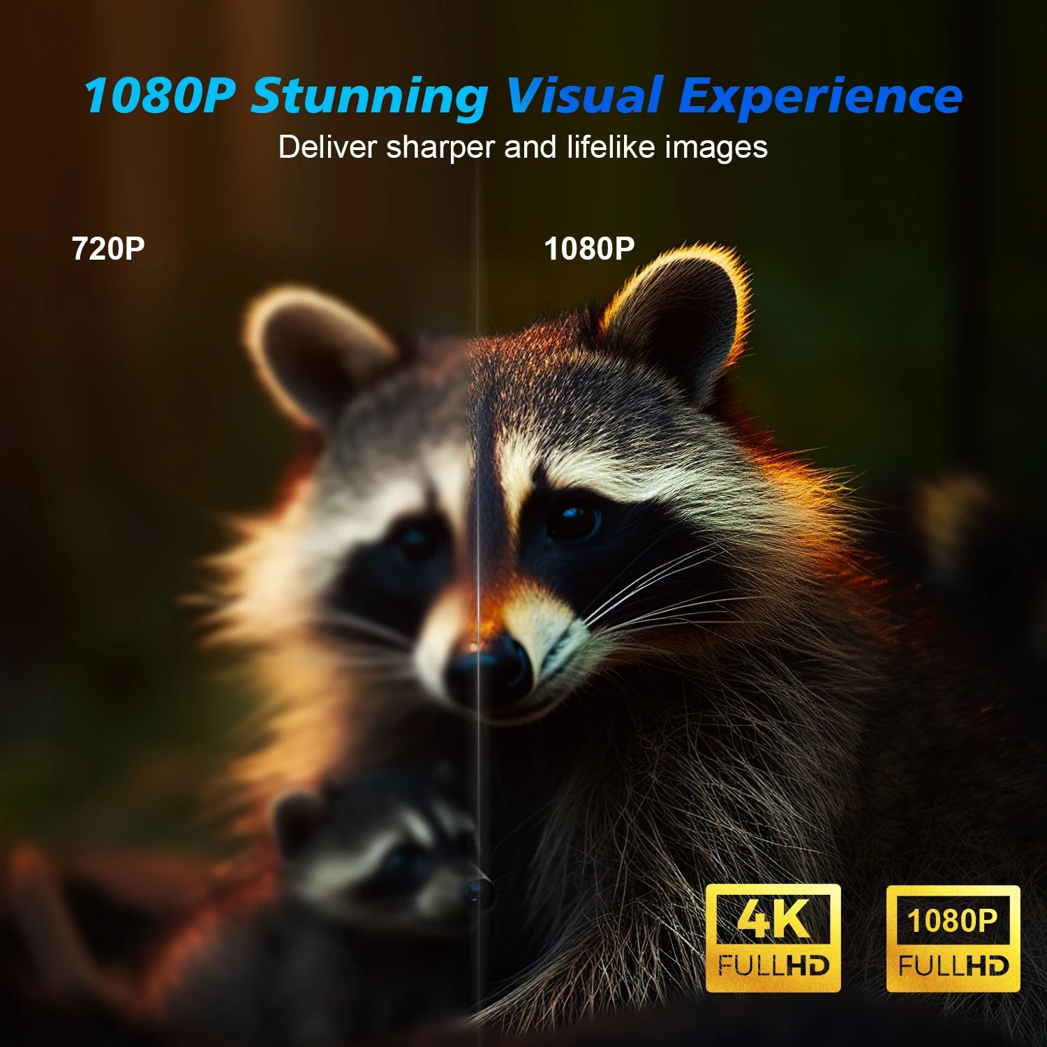 "Magcubic HY350 Pro 4K Smart Projector - Elevate Your Home Cinema Experience - MANDOTOS"