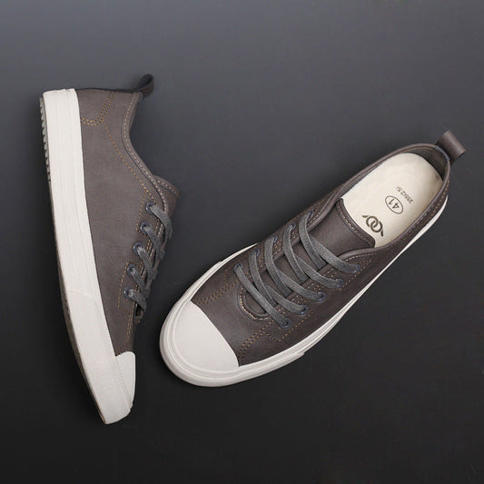 "Men's Spring Tide Leather Casual Shoes - MANDOTOS"