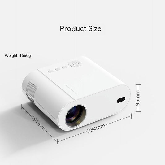 "T07 Full HD Smart Projector - 320 ANSI Lumens Brightness - MANDOTOS"