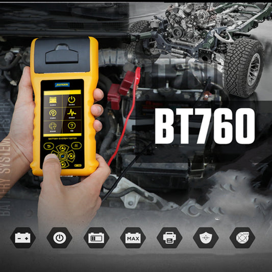 "Autool BT760 High-Accuracy Vehicle Battery Tester 12V/24V - MANDOTOS"