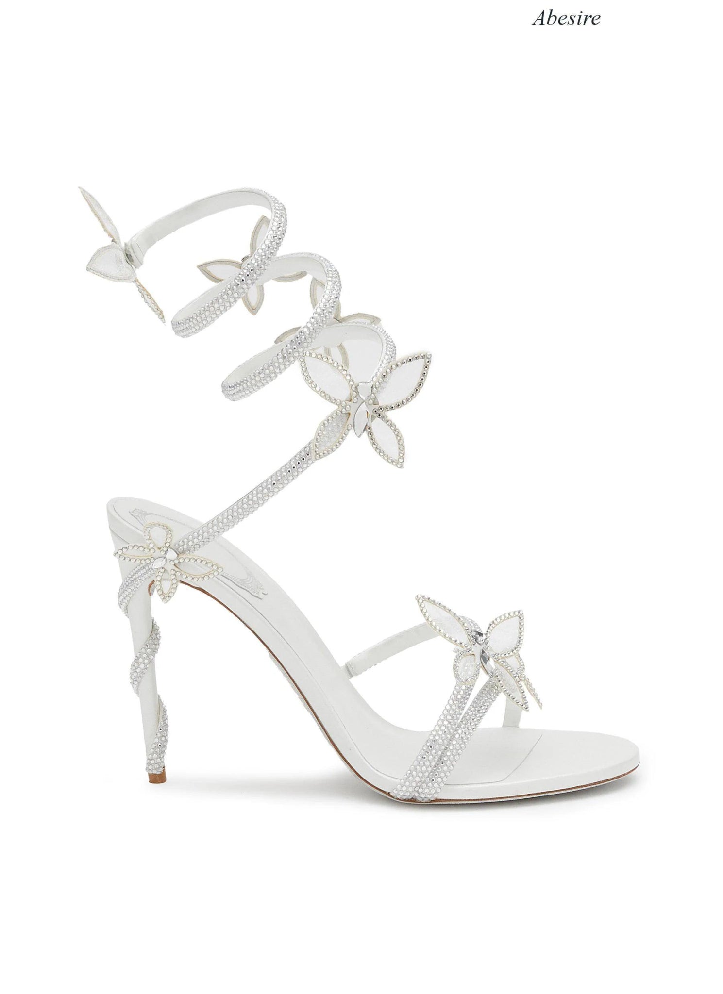 "New Fashionable Banquet All-Match Bow Diamond Sexy Stiletto Open Toe Women's High Heel Sandals - MANDOTOS"