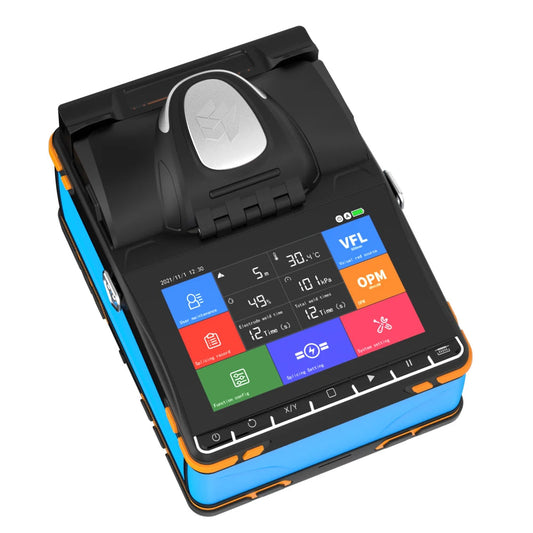 "Revolutionary K5 Optical Fiber Fusion Splicer with 6 Motors - MANDOTOS"