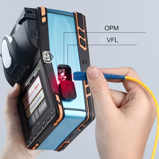 "Revolutionary K5 Optical Fiber Fusion Splicer with 6 Motors - MANDOTOS"