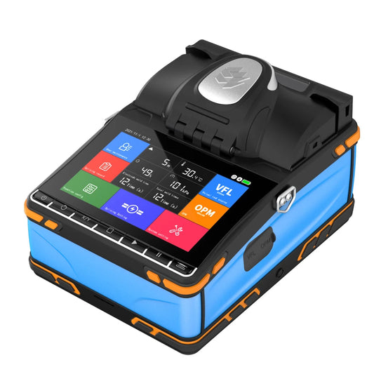 "Revolutionary K5 Optical Fiber Fusion Splicer with 6 Motors - MANDOTOS"