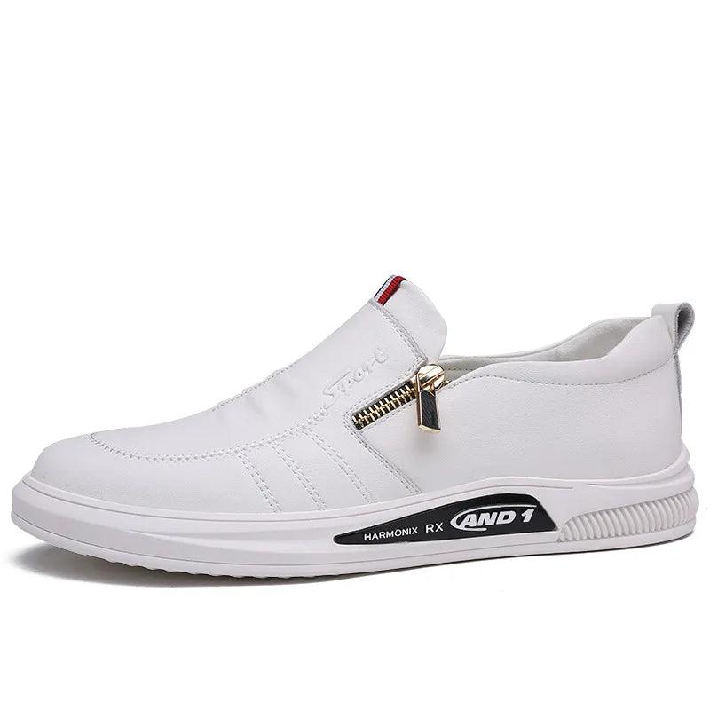 Men's Genuine Leather Loafers: Luxurious Comfort & Style - MANDOTOS