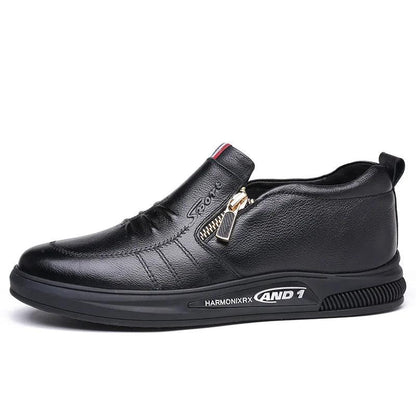 Men's Genuine Leather Loafers: Luxurious Comfort & Style - MANDOTOS