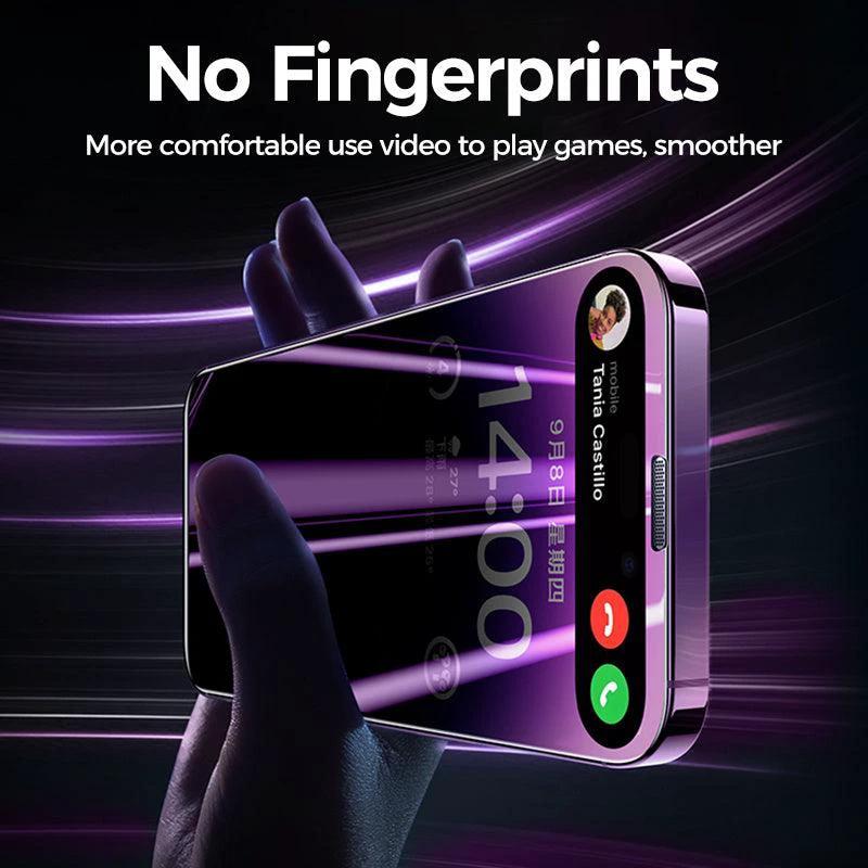 Privacy Tempered Glass Screen Protector for iPhone - Anti-Peep - MANDOTOS