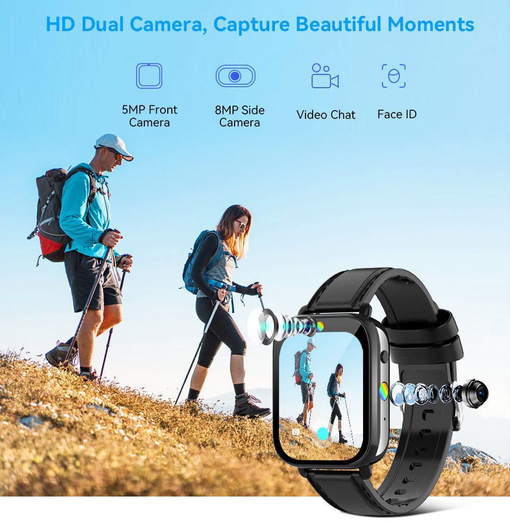 "Smart Watch with Voice and Video Call Capabilities - MANDOTOS"