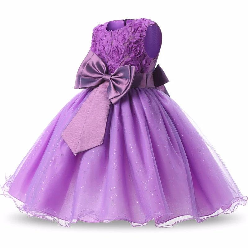 Princess Flower Girl Dress Summer Tutu Wedding Birthday Party Dresses - MANDOTOS INTERNATIONAL0
