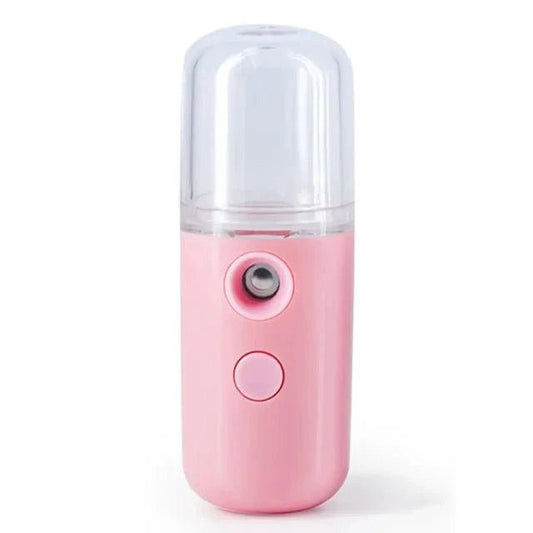 RadiantGlow Nano Mist Facial Sprayer - Hydrating, Ultrasonic Beauty Instrument for Flawless Skin - MANDOTOS
