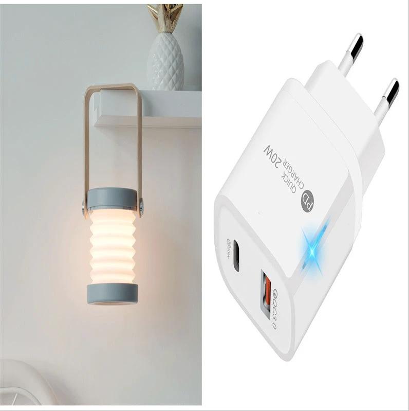 Touch Control USB Rechargeable Night Light - Elegant White/Green Gray/Red Limited Edition - MANDOTOS