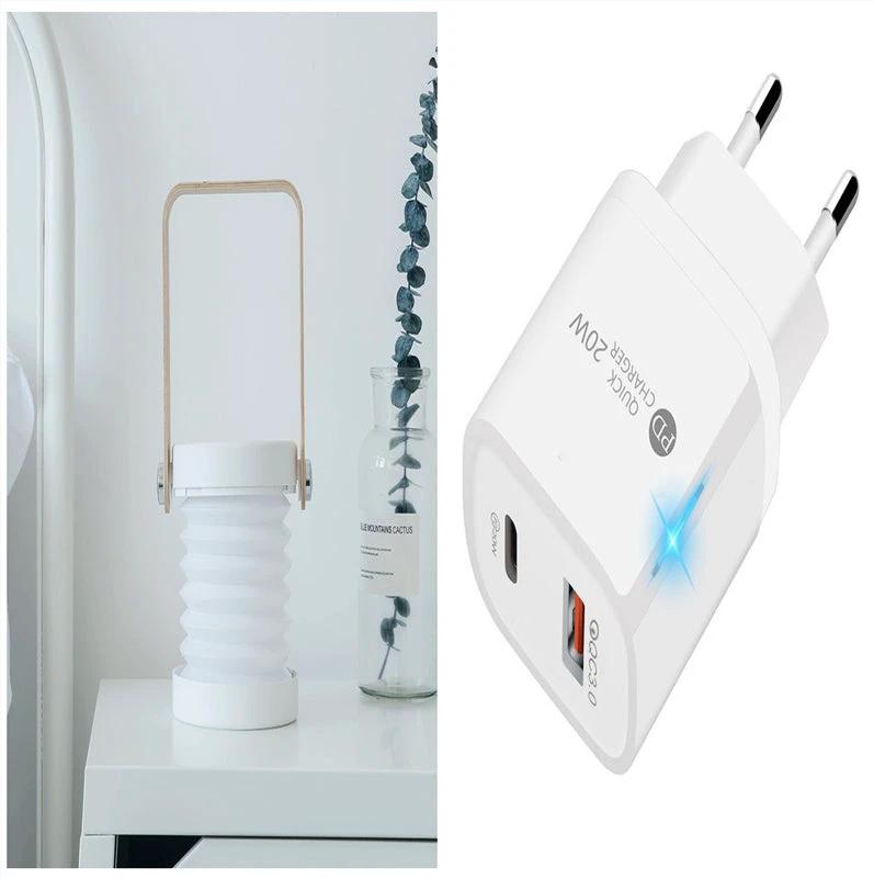 Touch Control USB Rechargeable Night Light - Elegant White/Green Gray/Red Limited Edition - MANDOTOS