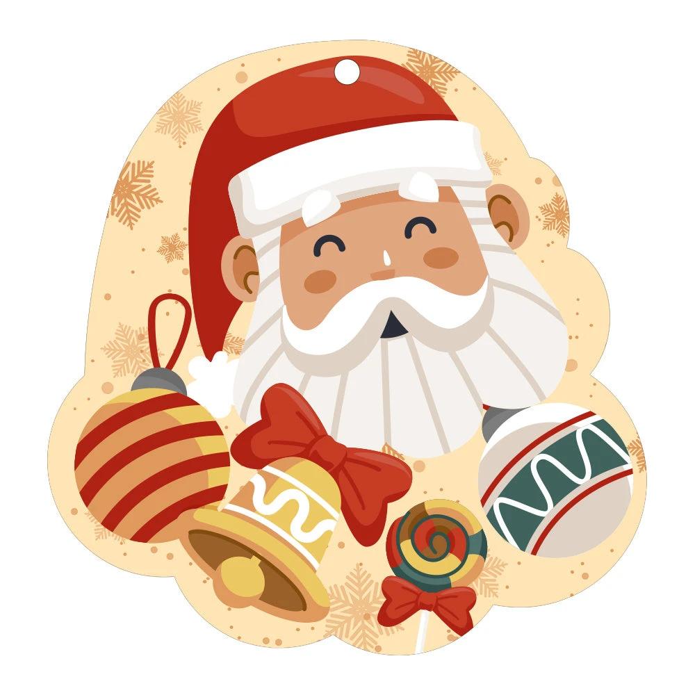 Mandotos Christmas Car Pendant Hanging Ornament for Car and Home Decoration Festive Holiday Decor - MANDOTOS