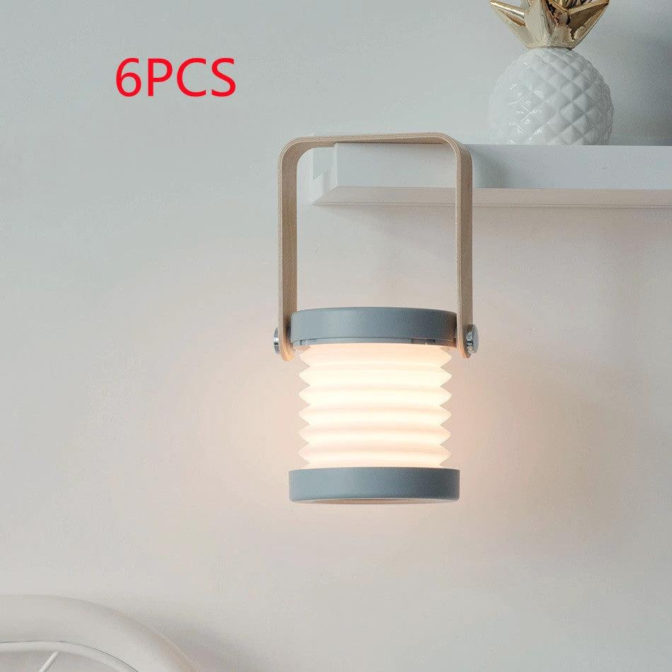 Touch Control USB Rechargeable Night Light - Elegant White/Green Gray/Red Limited Edition - MANDOTOS