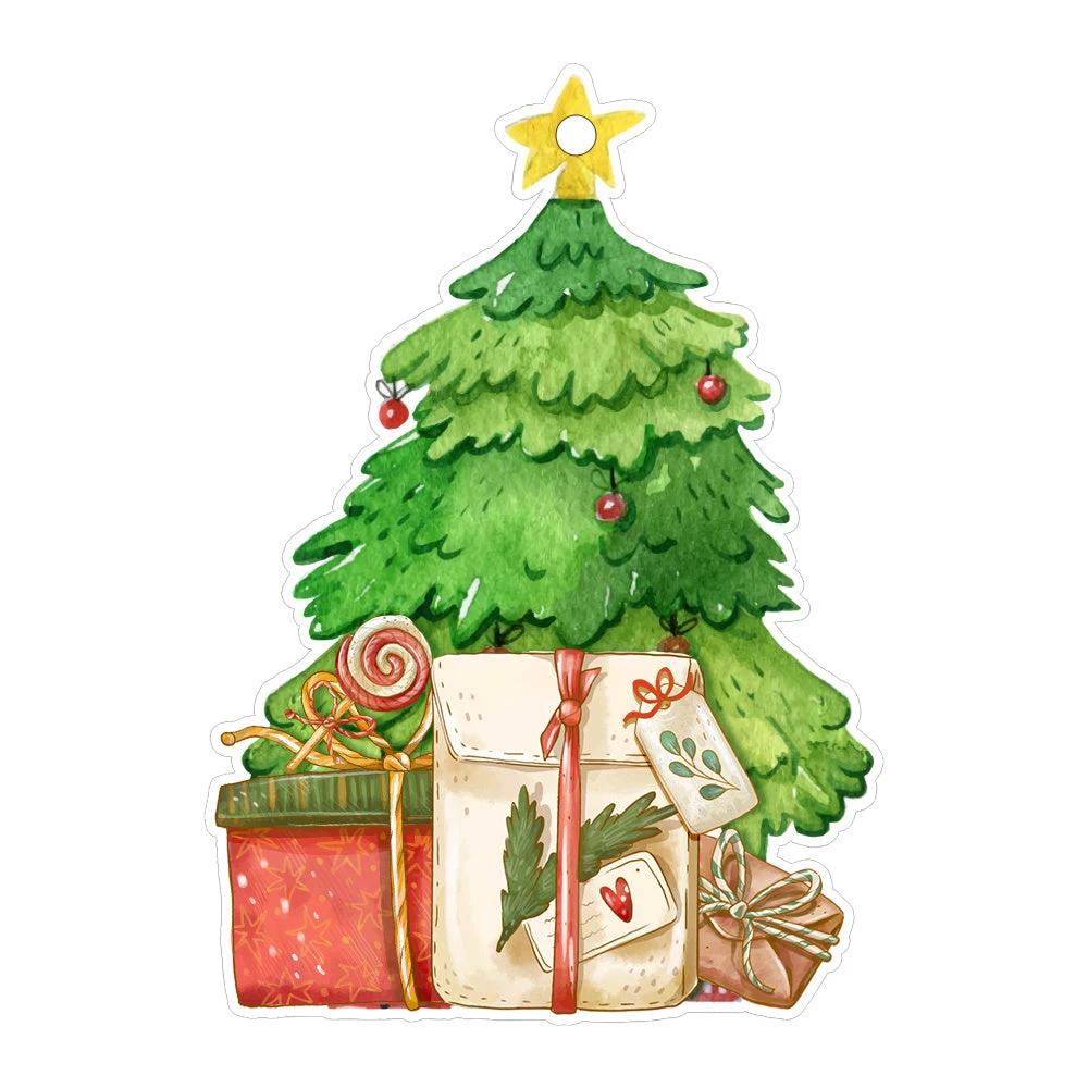 Mandotos Christmas Car Pendant Hanging Ornament for Car and Home Decoration Festive Holiday Decor - MANDOTOS