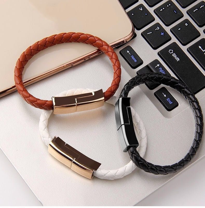 New Bracelet Charger USB Charging Cable Data Charging Cord For IPhone14 13 Max USB C Cable For Phone Micro Cable - MANDOTOS INTERNATIONAL0