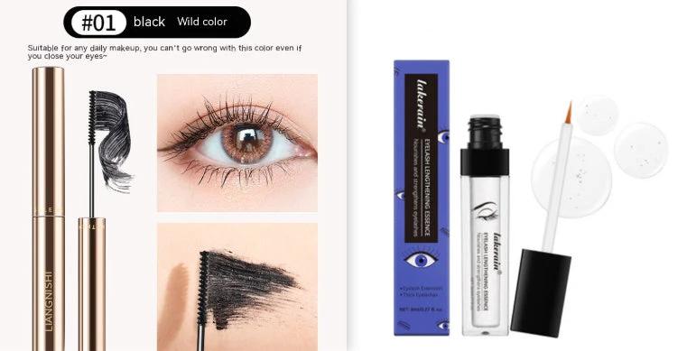 Mandotos Eyelash Growth Serum Nourishing Liquid For Thick Curly Lashes Deep Root Nourishment And Strengthening - MANDOTOS