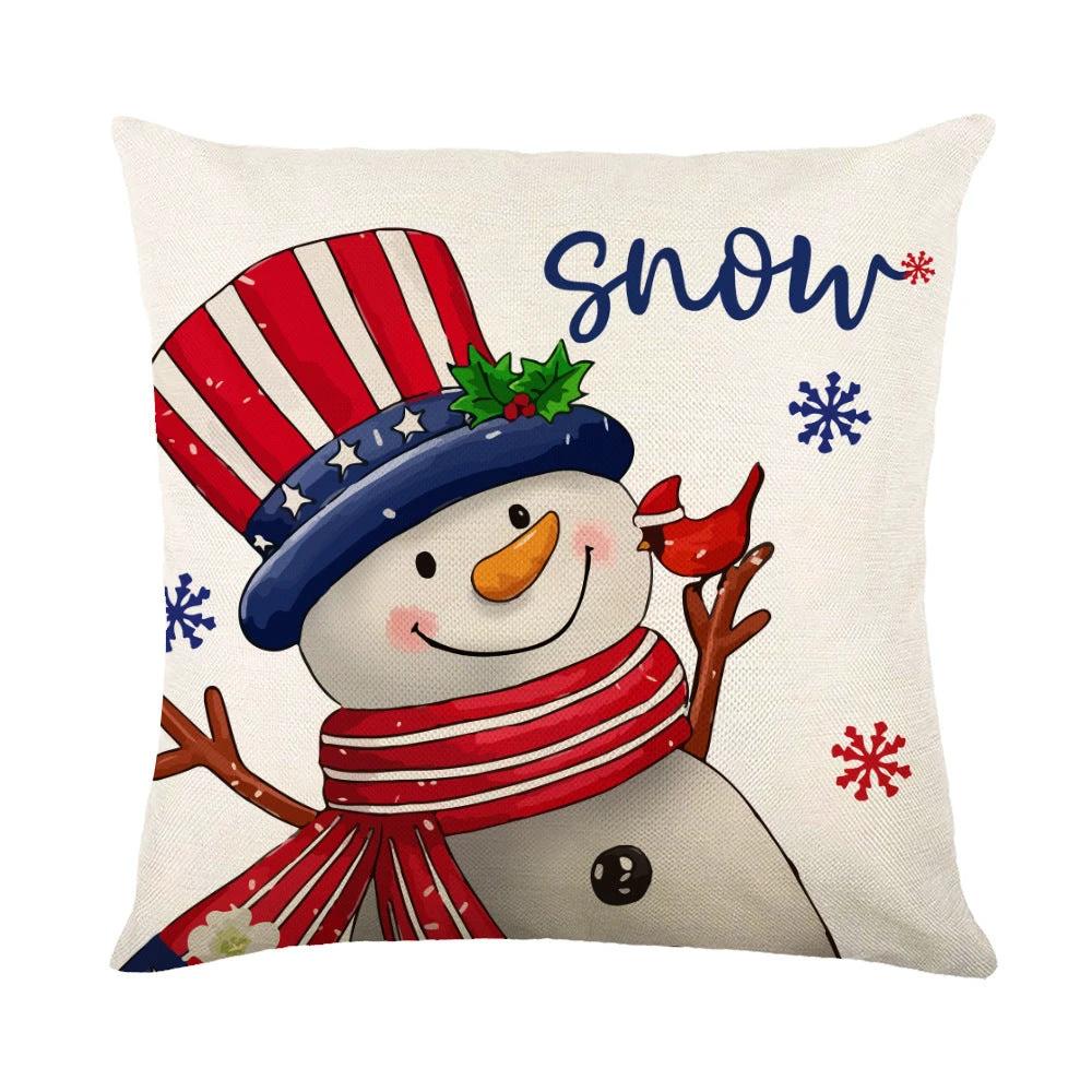 Mandotos Christmas Pillow Covers Snowflake Stamping - MANDOTOS