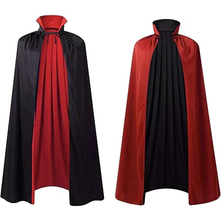 Halloween Wizard Cloak - Children's Hooded Cape Costume - MANDOTOS