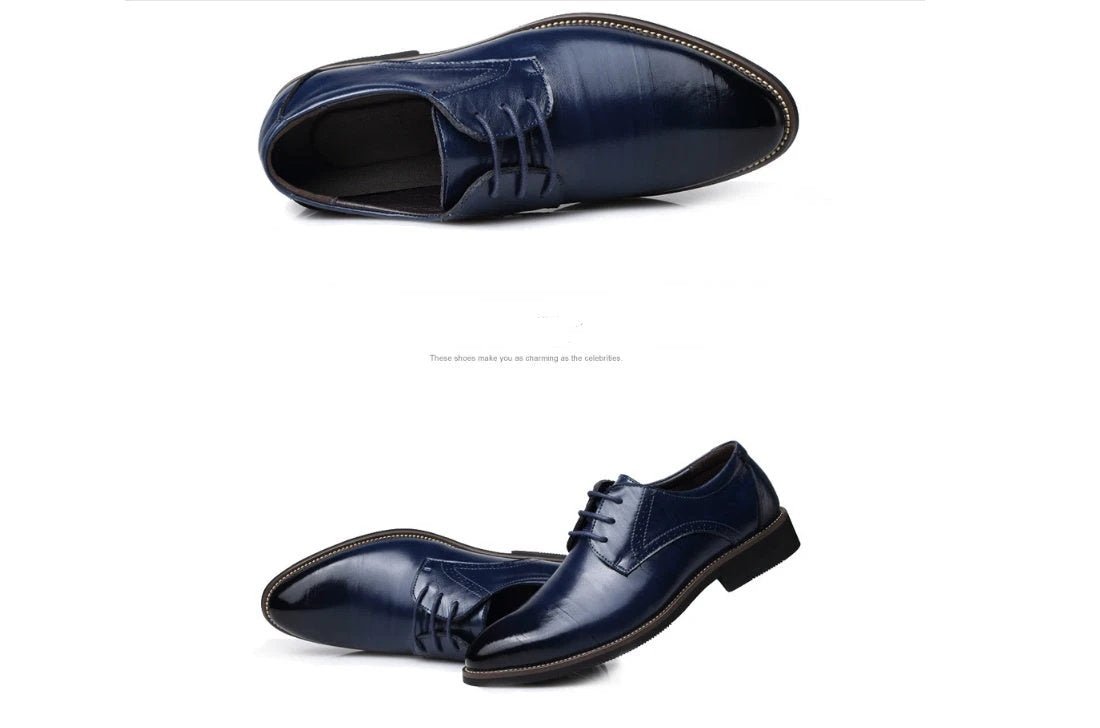 Men's leather shoes men's shoes dress business shoes large size men's shoes casual shoes MANDOTOS
