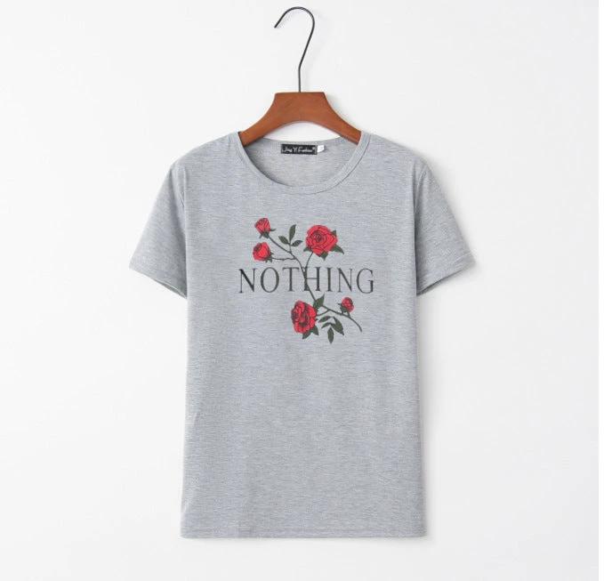 Women Summer Casual Blouse Shirt Loose T-Shirts Tops - MANDOTOS INTERNATIONAL0