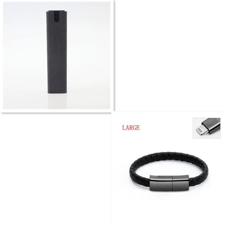 2 In 1 Phone Computer Screen Cleaner Kit For Screen Dust Removal Microfiber Cloth Set MANDOTOS