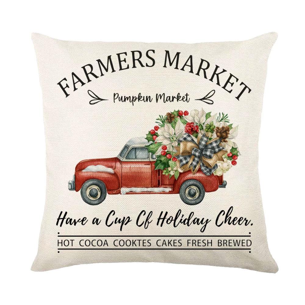 Mandotos Christmas Pillow Covers Snowflake Stamping - MANDOTOS