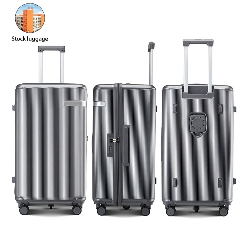 2026 Business Travel 3Pc Waterproof Lightweight Hard Shell Luggage Set - MANDOTOS INTERNATIONAL