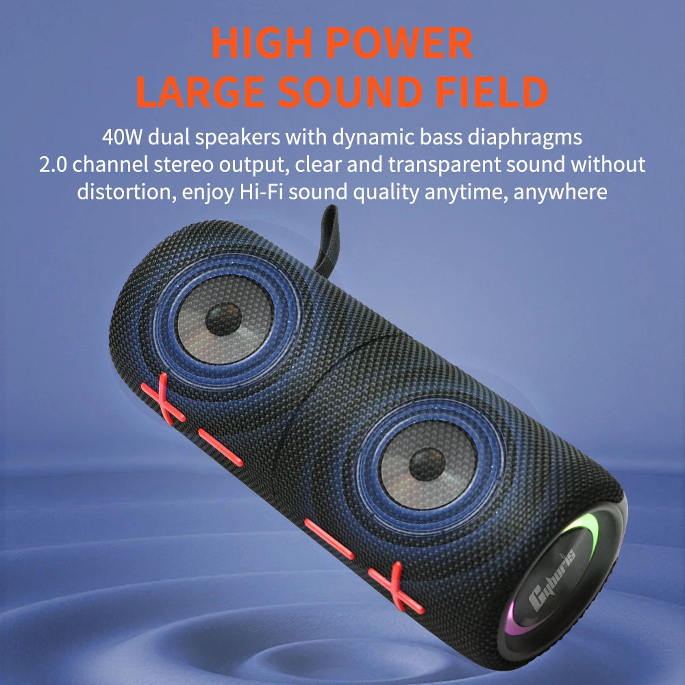 S11Plus Magnetic Detachable Speaker, BT5.3, Waterproof, 24H Playtime - MANDOTOS INTERNATIONAL