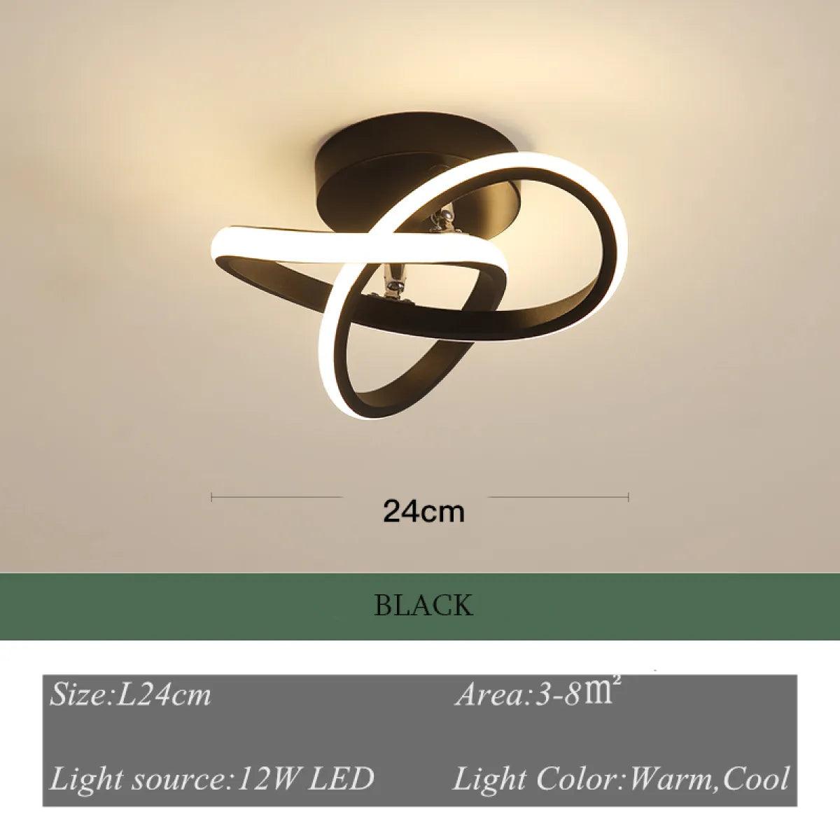 Sleek Minimalist Ceiling Light - MANDOTOS