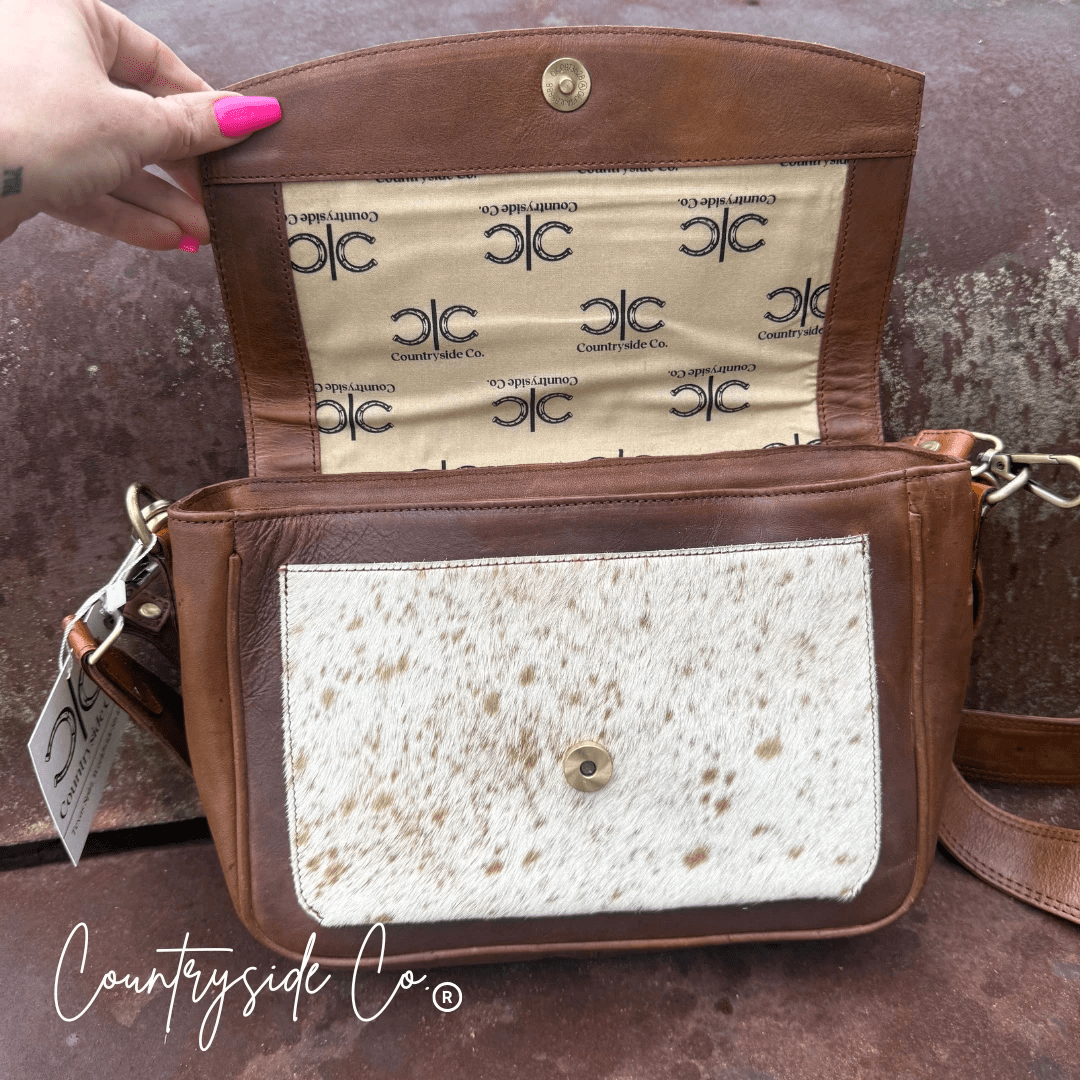 Grace Tooled Leather Purse by Countryside Co: Stylish & Functional Statement Piece - MANDOTOS