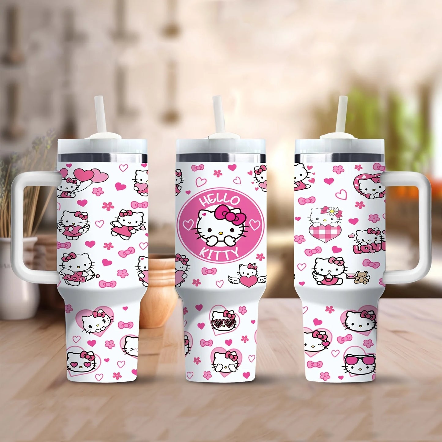 Custom logo 40 oz Stainless Steel Double Wall Vacuum Metal Cup Travel Coffee Mug 40oz Tumbler with Handle