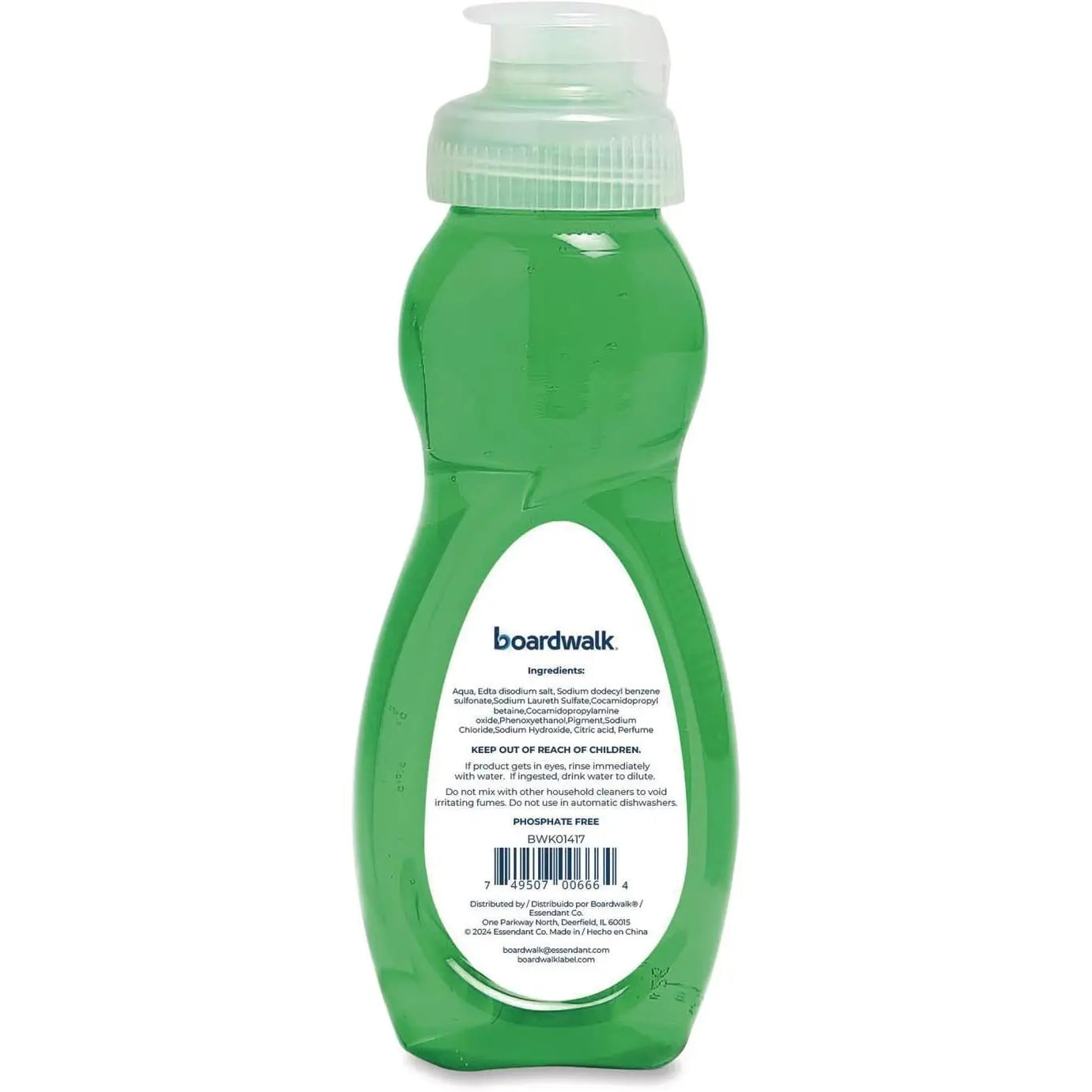 Eco-Friendly Dish Soap - 72 Bottles All-Purpose Travel Size 3 oz Fresh Scent - MANDOTOS INTERNATIONAL