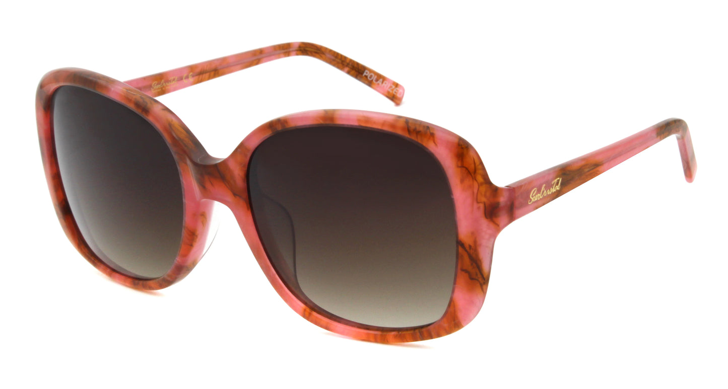 Popular Sunglasses Women's Men's square Small Face Gradient Resin Unisex Classic Acetate Sunglasses