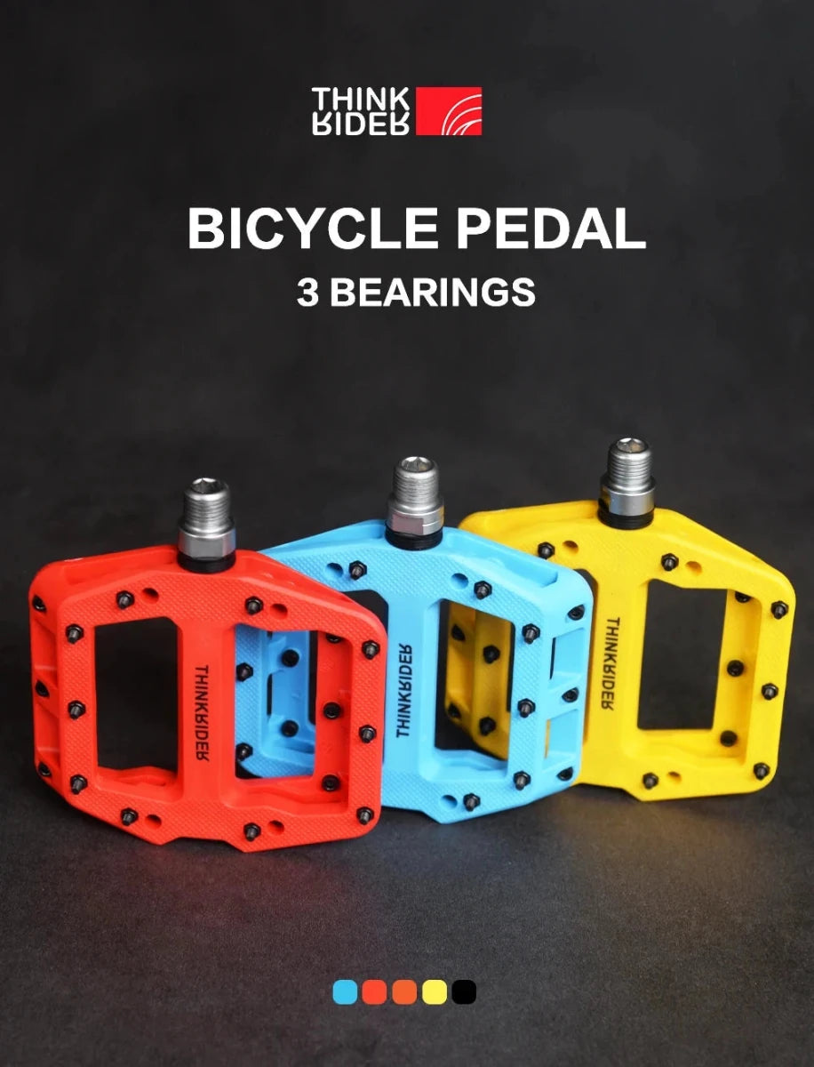Upgrade Your Ride with ThinkRider Flat Bike Pedals! Ultimate Durability & Performance 🚴♂️ - MANDOTOS