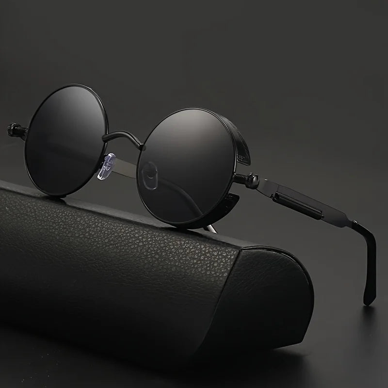 Vintage Punk Street Style Sunglasses Personality Windproof Eyewear Unisex Hip Hop Sun Glasses