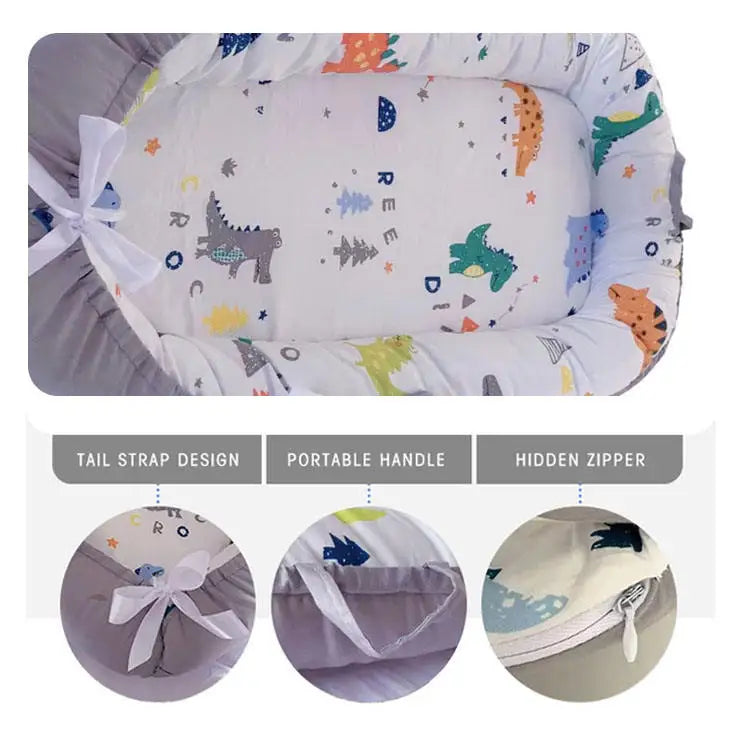 High Quality Baby Nest Crib Bedding Infant Support Cushion Cunas De Bebes Foldable Travel Baby Nest Bed Newborn Clearance Price
