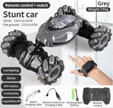 Gesture-Controlled Transforming Stunt Car - MANDOTOS