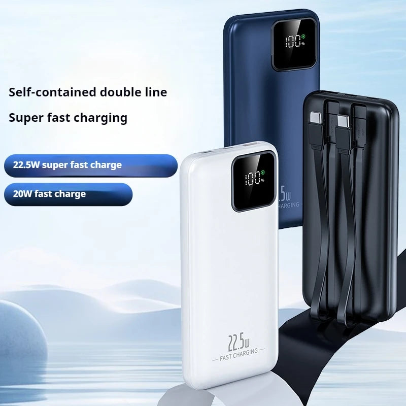 Wholesale PD22.5W Fast Charging 20000Mah Power Bank With Led Digital Display Travel Phone Power Banks USB Fast Portable Charger