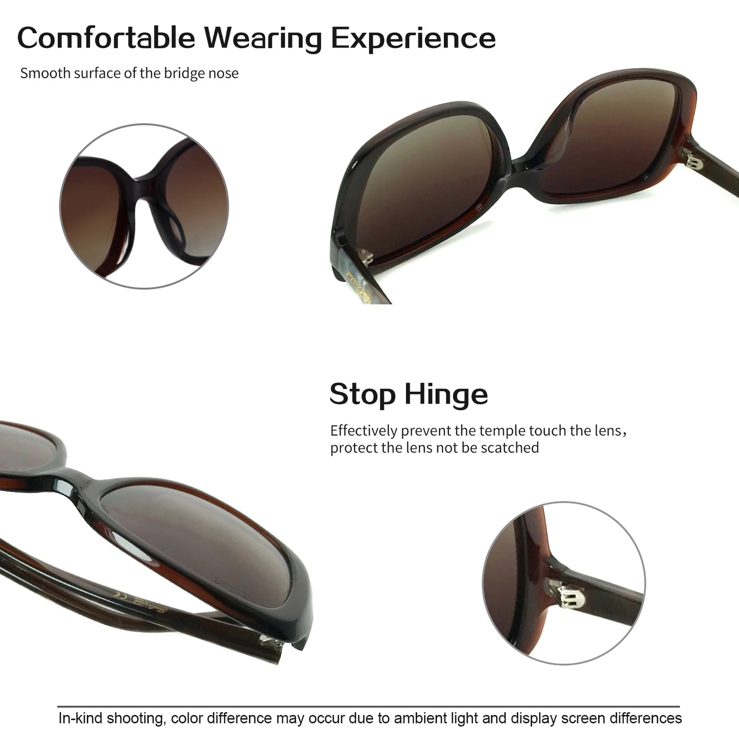 Popular Sunglasses Women's Men's square Small Face Gradient Resin Unisex Classic Acetate Sunglasses