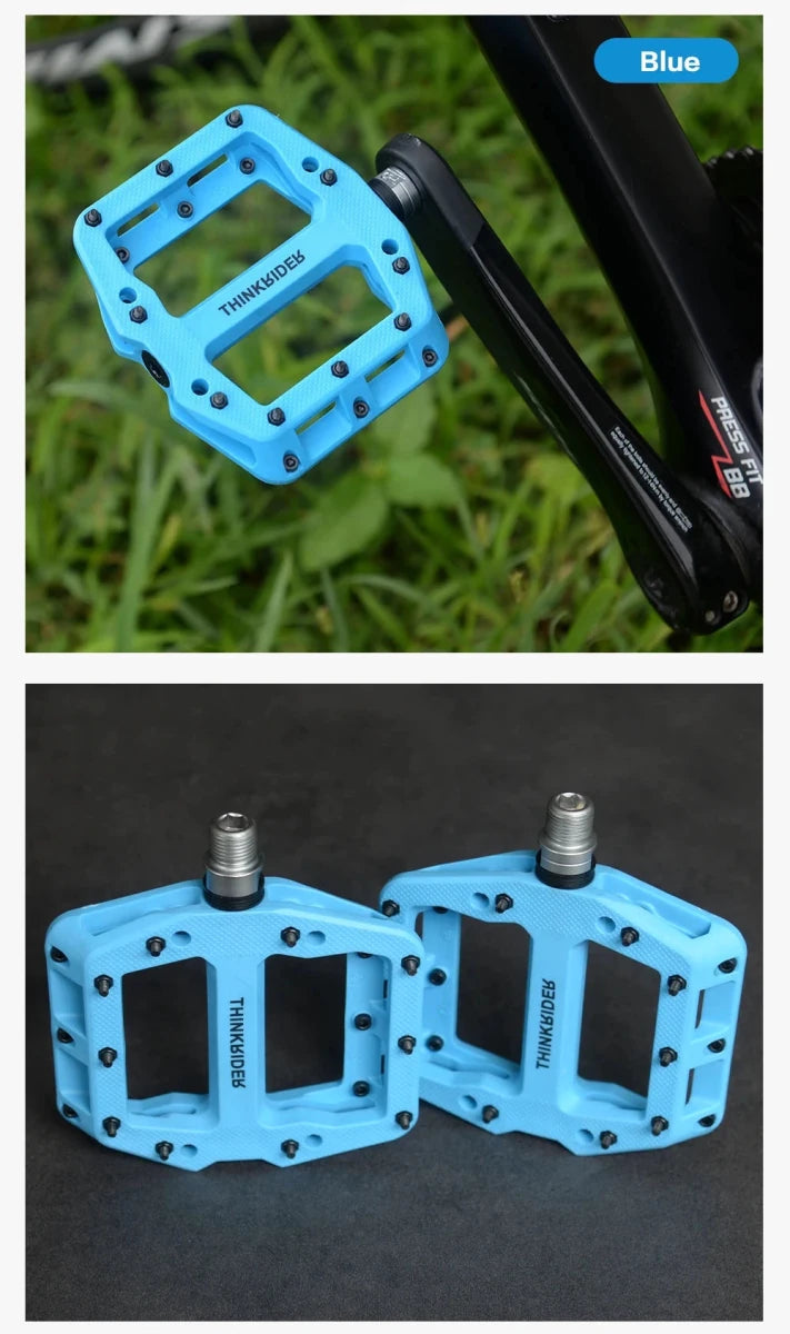 Upgrade Your Ride with ThinkRider Flat Bike Pedals! Ultimate Durability & Performance 🚴♂️ - MANDOTOS