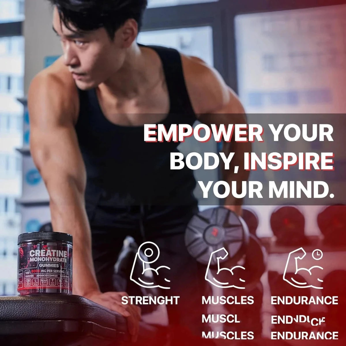 Muscle Boost Gummies - MANDOTOS INTERNATIONAL