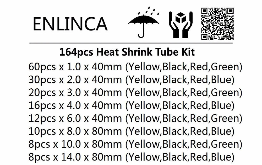 127-750pcs Heat-shrink Tubing Thermoresistant Tube Heat Shrink Wrapping Kit Electrical Connection Wire Cable Insulation Sleeving - MANDOTOS