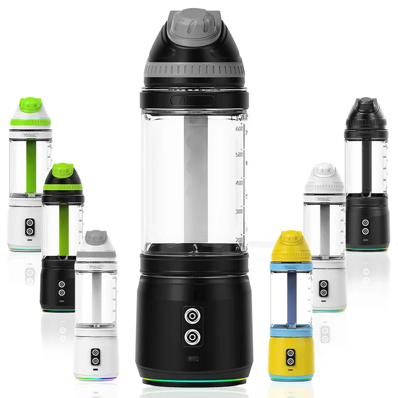 Ice Crushing Portable Blender Rechargeable Portable Smoothie Blender Cordless Personal Travel Blender